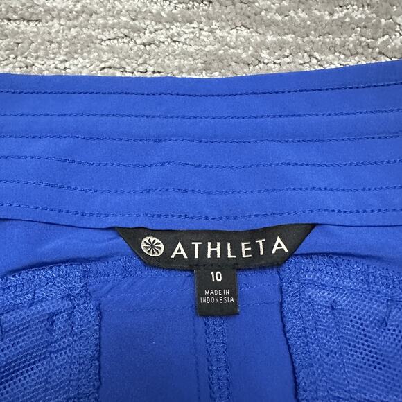 Athleta Shorts Womens 10 Swim Boardwalk Hybrid Pockets Coverup Beach Surf Resort - Picture 5 of 14